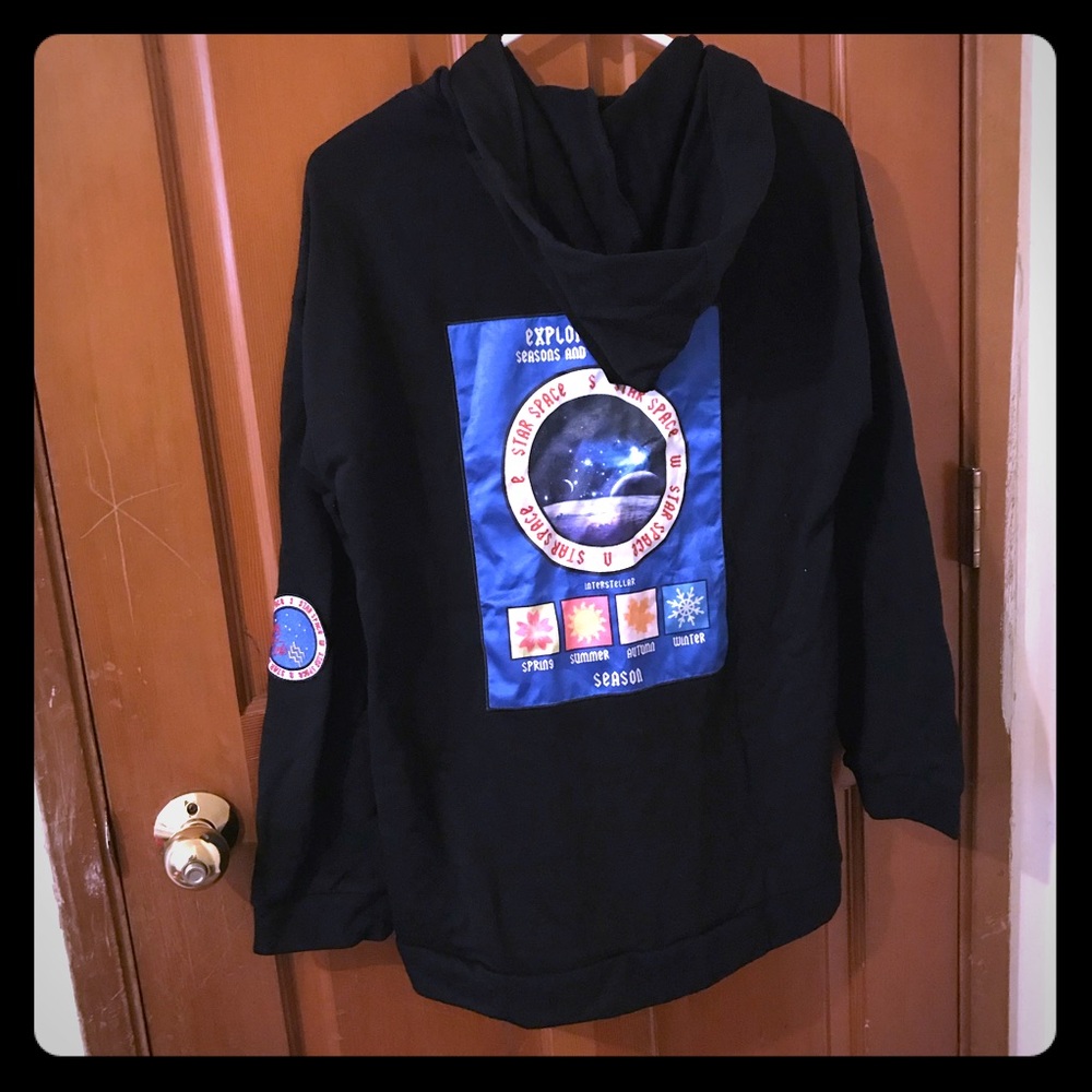 Black OverSized Hoodie